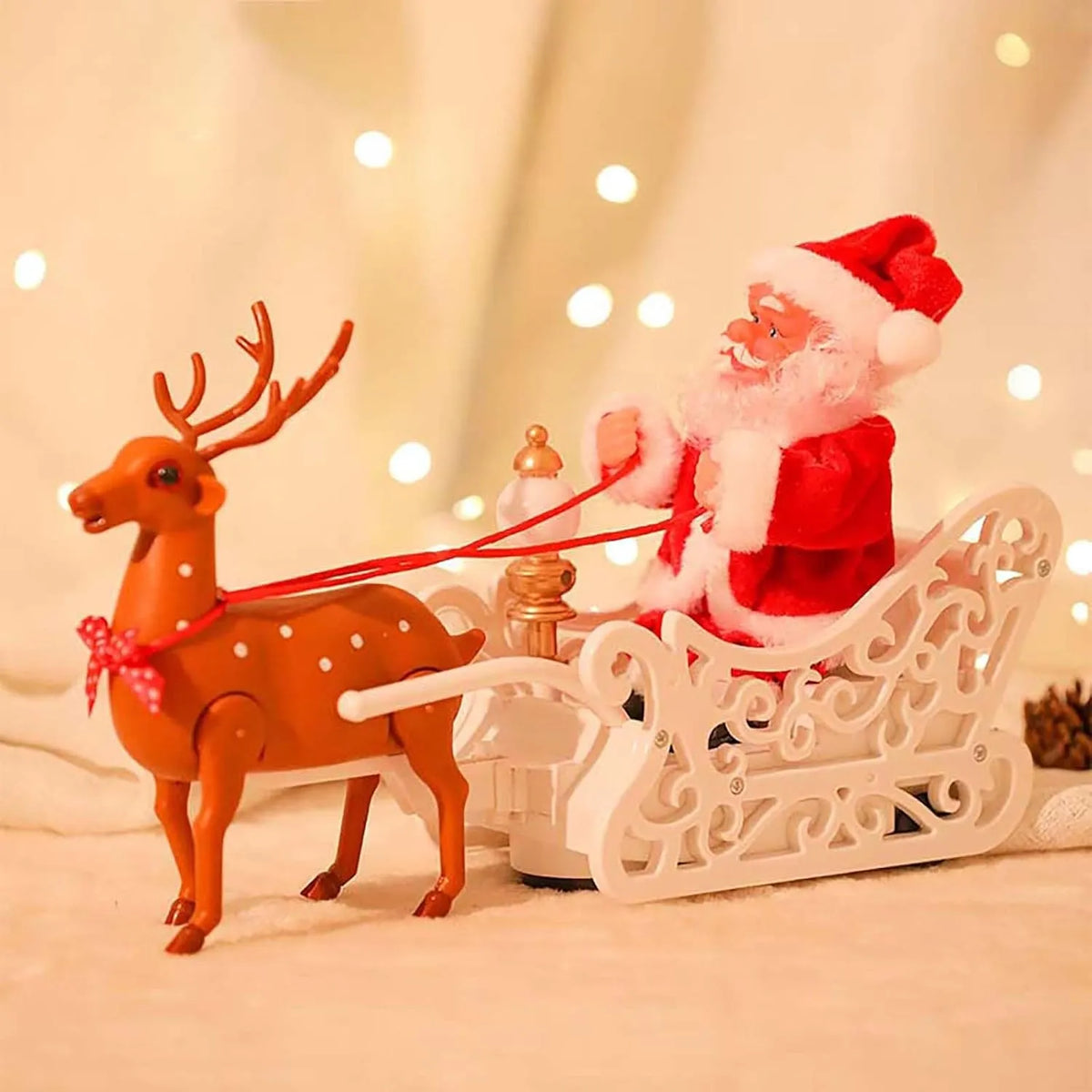 Climbing Santa Doll Toy with Christmas Music