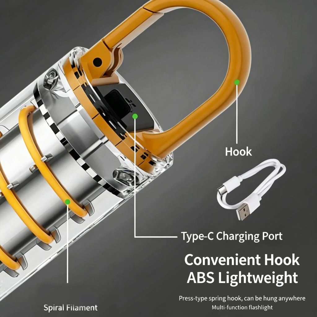 🔦Mini Laser Flashlight — Portable Multi-Function Outdoor Light