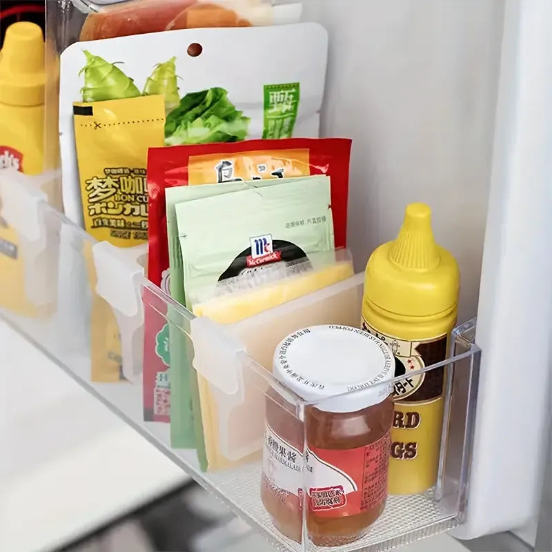 Refrigerator Divider Set – 10pcs Multifunctional Fridge Organizer for Maximum Storage