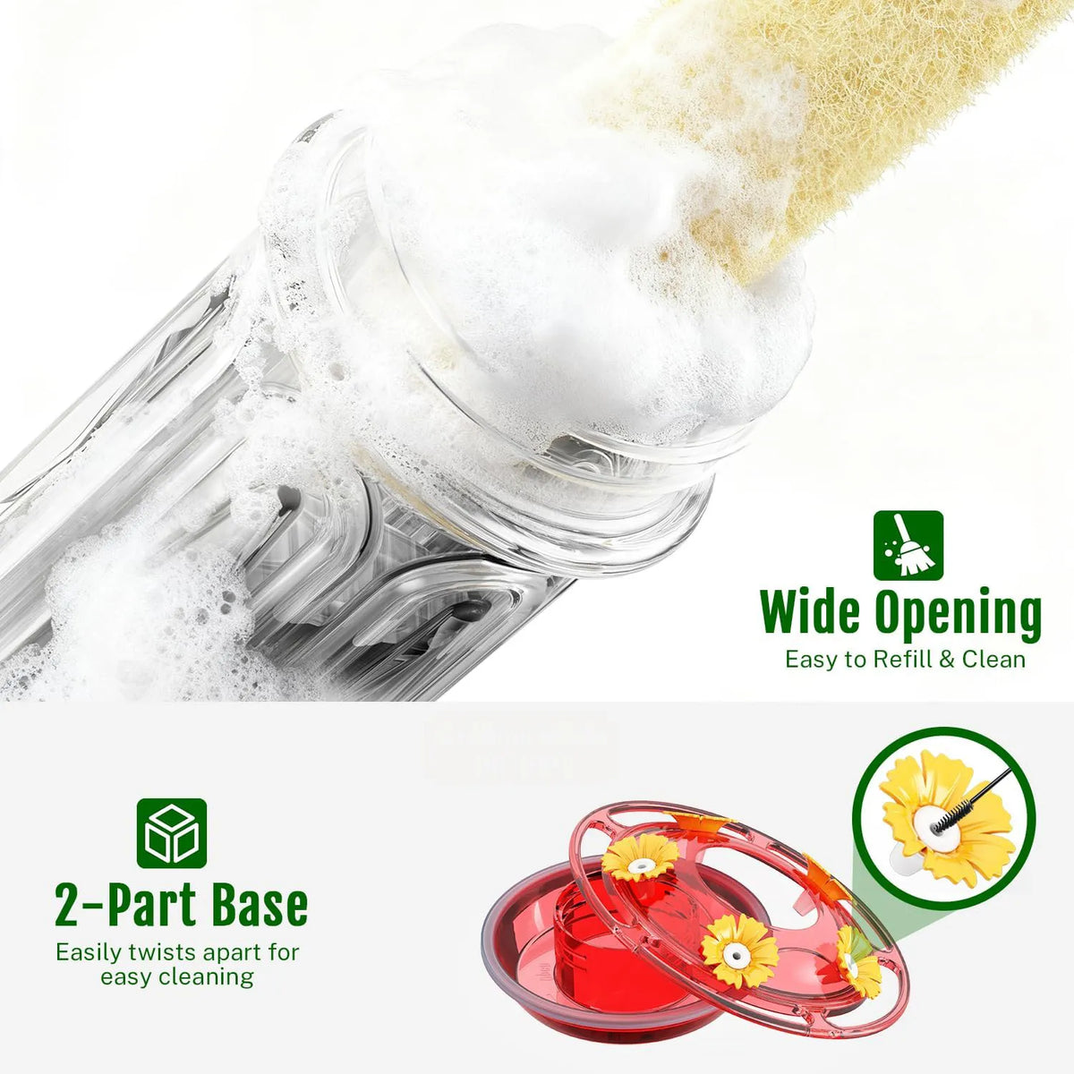 🐦Outdoor Hummingbird Feeder —Designed for Beautiful Backyard Birdwatching