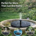 ⛲ Solar Garden Fountain Pump 🔥