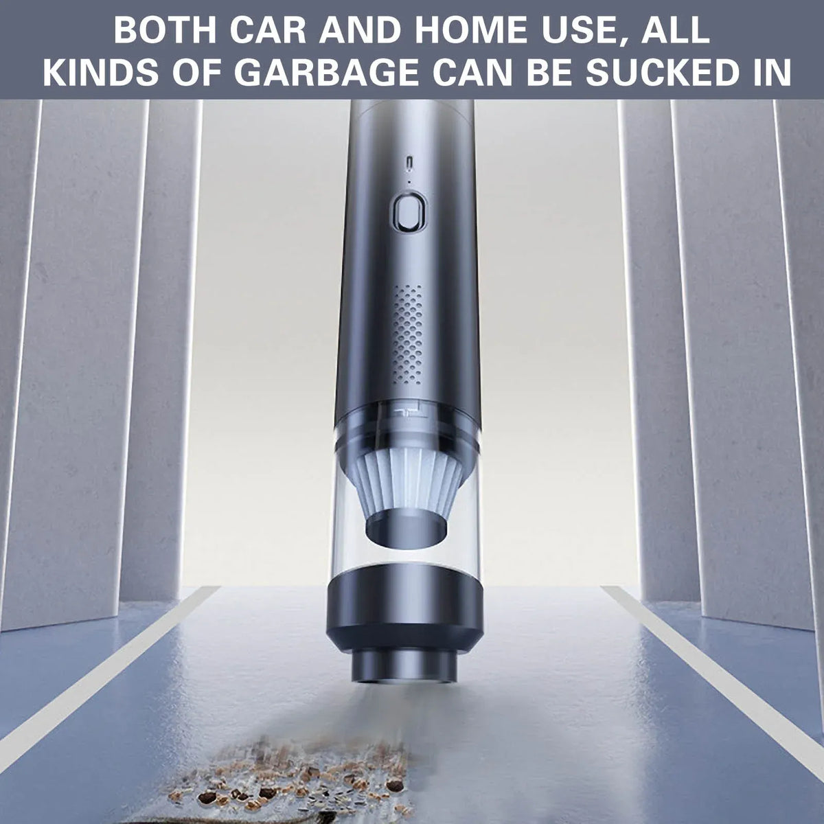 4-in-1 Multi-Function Car Vacuum Cleaner, Portable Air Pump, Wireless Vacuum & Mini Blower