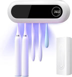 ✅ Toothbrush Holder with Timer & 5 Slots – Keep Your Family’s Toothbrushes Fresh & Organized