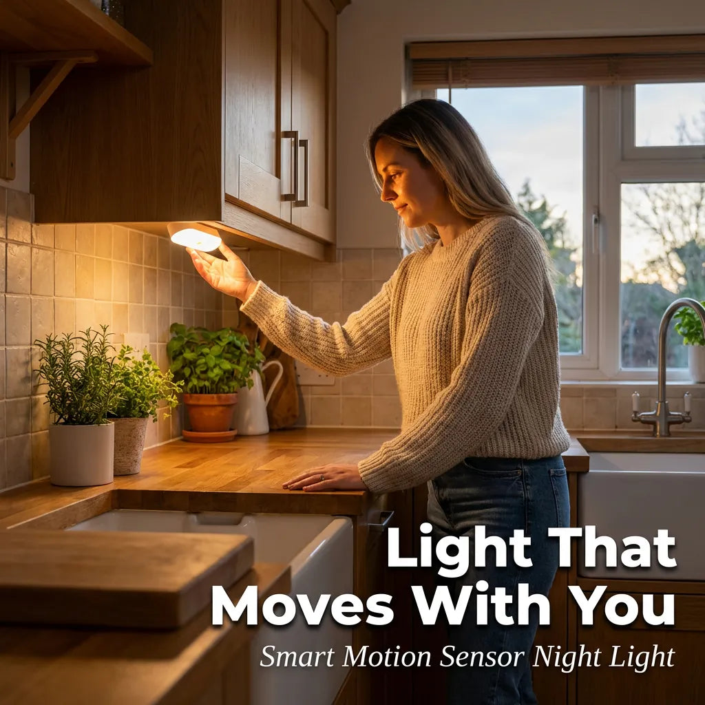 🌙 Smart Motion Sensor LED Night Light