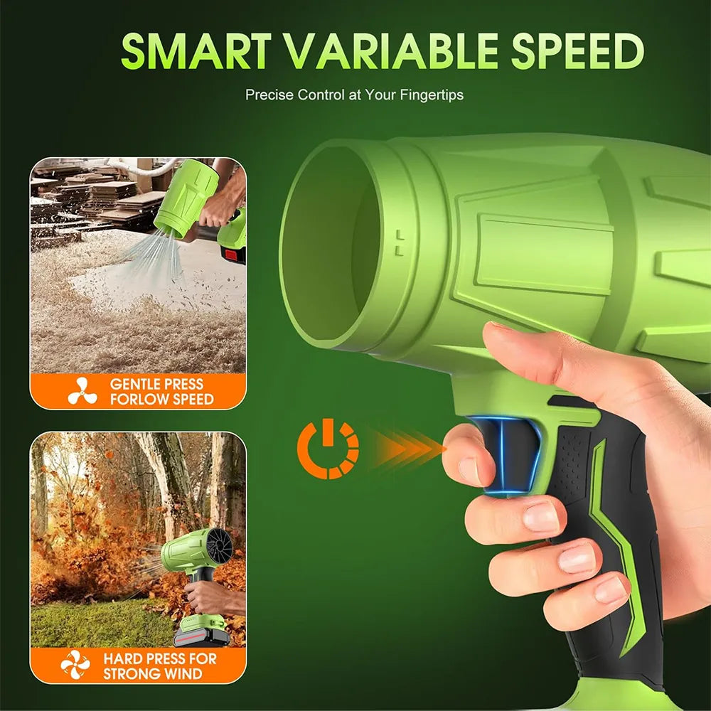 🍃 Adjustable Cordless Handheld Blower