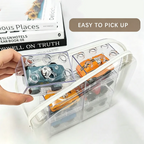 🧳 Clear Zipper Storage Organizer Set – Simple, Practical Everyday Storage