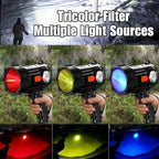 Rechargeable LED Spotlight Flashlight 🔦🏕️