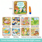 🎨 Toddler Watercolor Coloring & Doodle Book - A Fun, Mess-Free Creative Activity new！