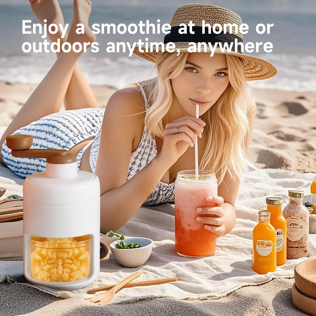 Effortless Ice Shaving – Anytime, Anywhere