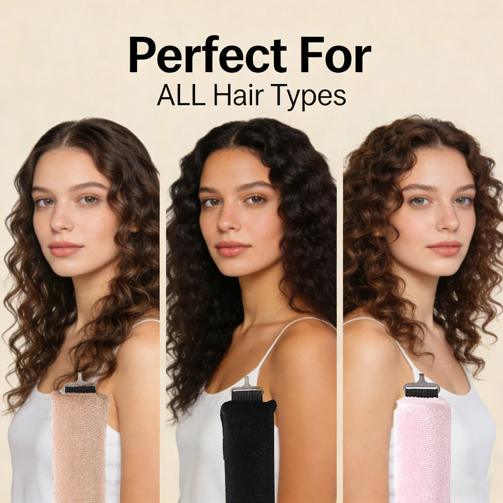 Wake Up With Perfect Curls —Heatless curling iron ✨