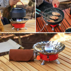 Portable Camping Gas Stove - Compact & Efficient for Outdoor Adventures
