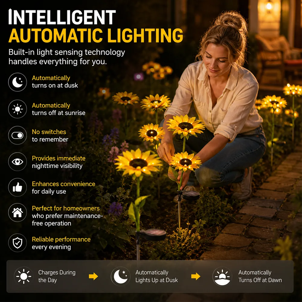 🌞 Outdoor Solar Lawn Light – Smart Outdoor Lighting for Every Outdoor Space