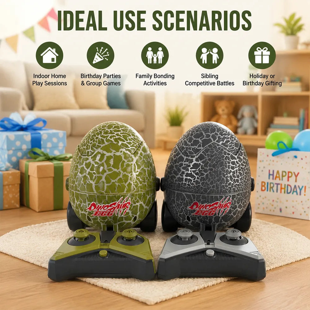 🦖 Giant Dinosaur Egg Remote Control Battle Car
