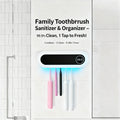 ✅ Toothbrush Holder with Timer & 5 Slots – Keep Your Family’s Toothbrushes Fresh & Organized