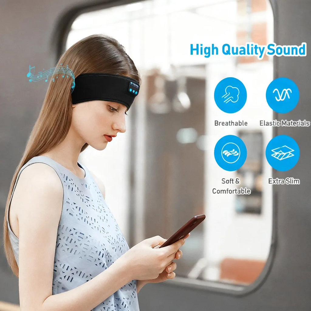 🔥 Wireless Bluetooth Sports Headband