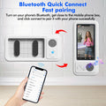 🔥2025 NEW ARRIVAL🔥Shower Phone Holder with Wireless Bluetooth Speaker