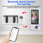 🔥2025 NEW ARRIVAL🔥Shower Phone Holder with Wireless Bluetooth Speaker
