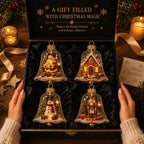 Warm-Glow Christmas Story Bell Ornament