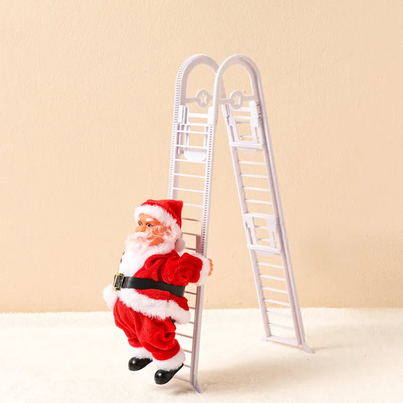 Climbing Santa Doll Toy with Christmas Music