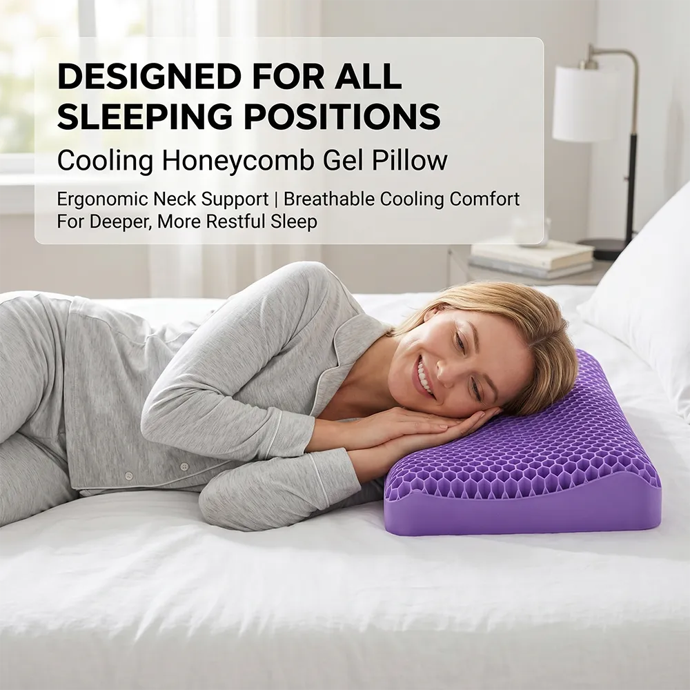 💜 Cooling Honeycomb Gel Pillow