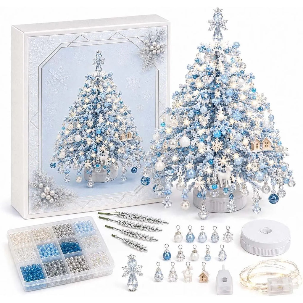 Create-Your-Own Holiday Glow Beaded Tree Kit