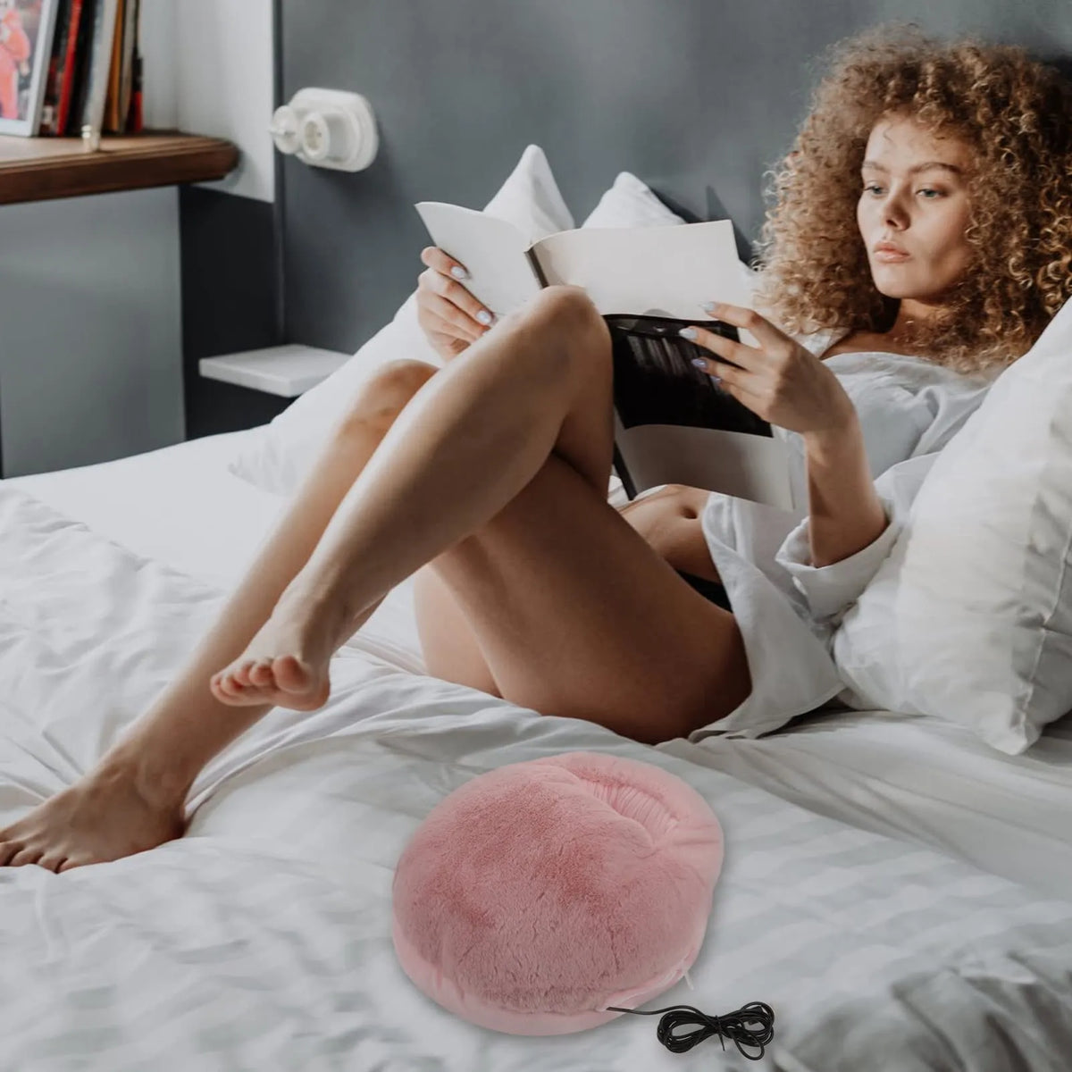 USB Heating Feet Warming Slipper