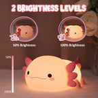 Cute Axolotl Night Light