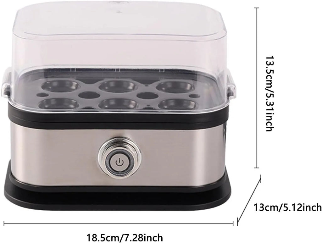 Effortless Egg Cooking with the Ultimate Stainless Steel Egg Cooker 🍳✨