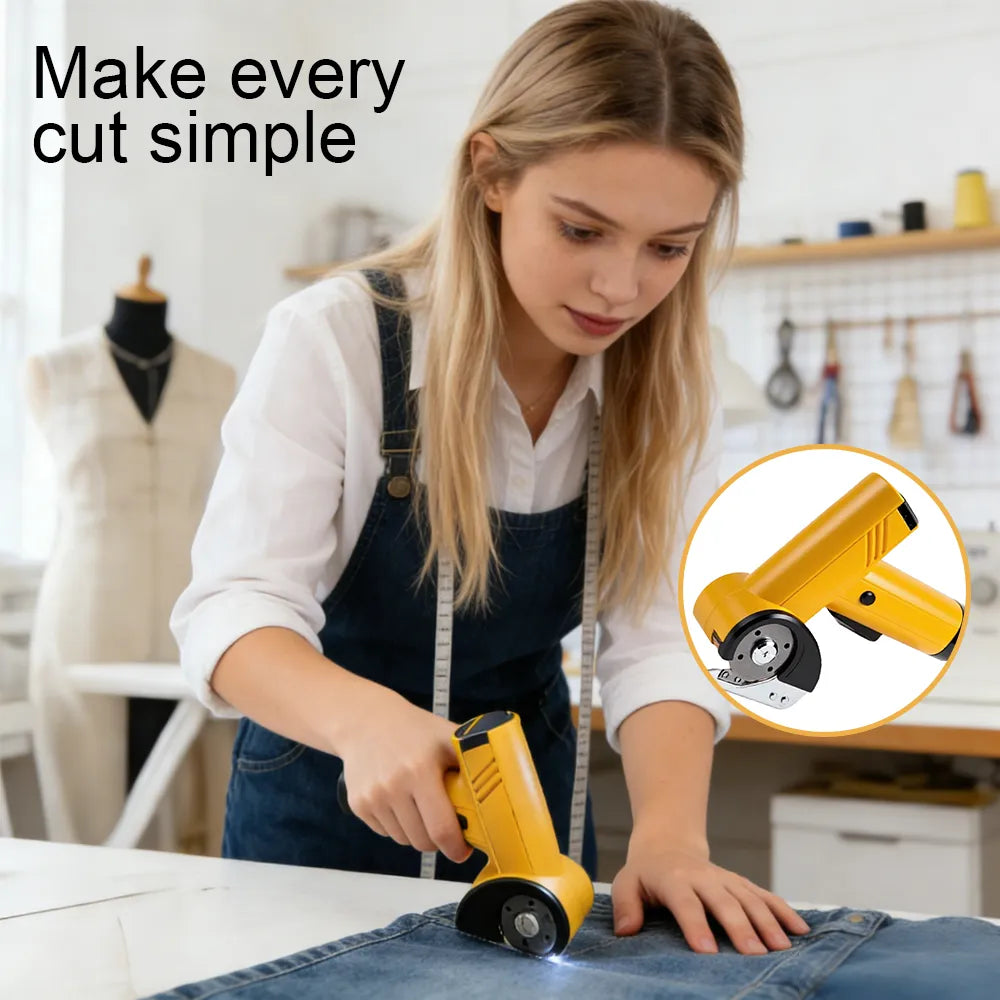 ✂️ Cordless Electric Fabric Shears