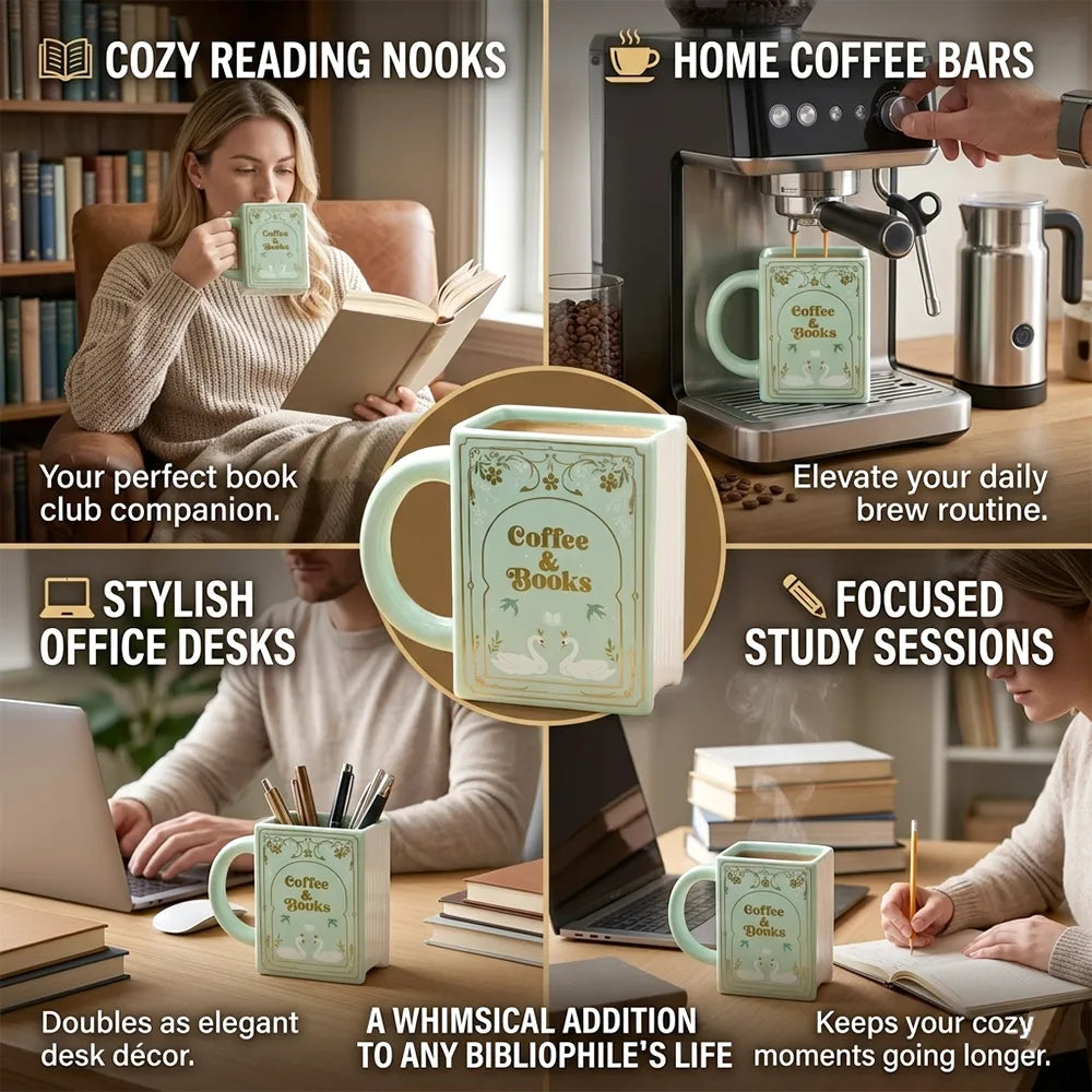 📚 Quitting Hollywood Coffee & Books Mug