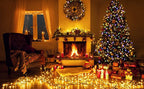 Solar Christmas Lights, 105 ft 300 LED