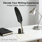 Vintage Signature Pen Calligraphy Set – Feather Pen for Writing