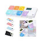 7-Day Pill Organizer with Reminder Alarm