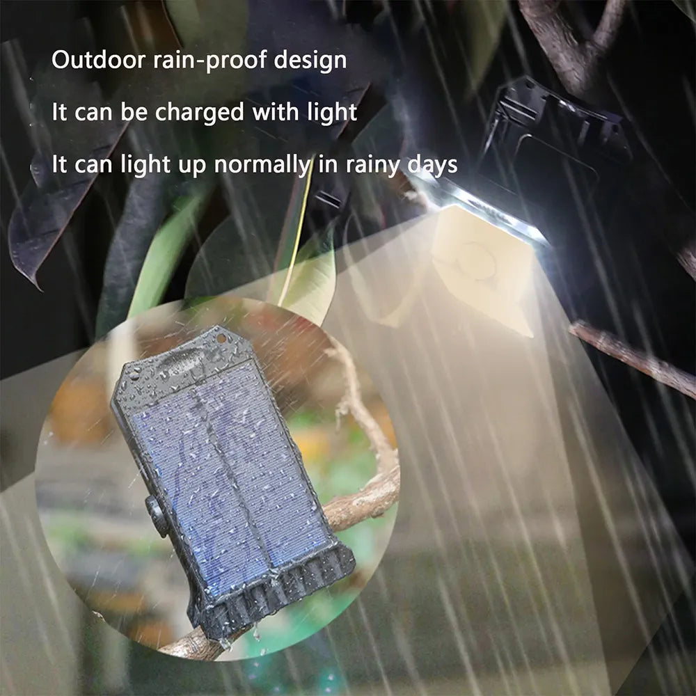 💡 Solar Motion Sensor Clip Light – Smart Outdoor Security Lighting