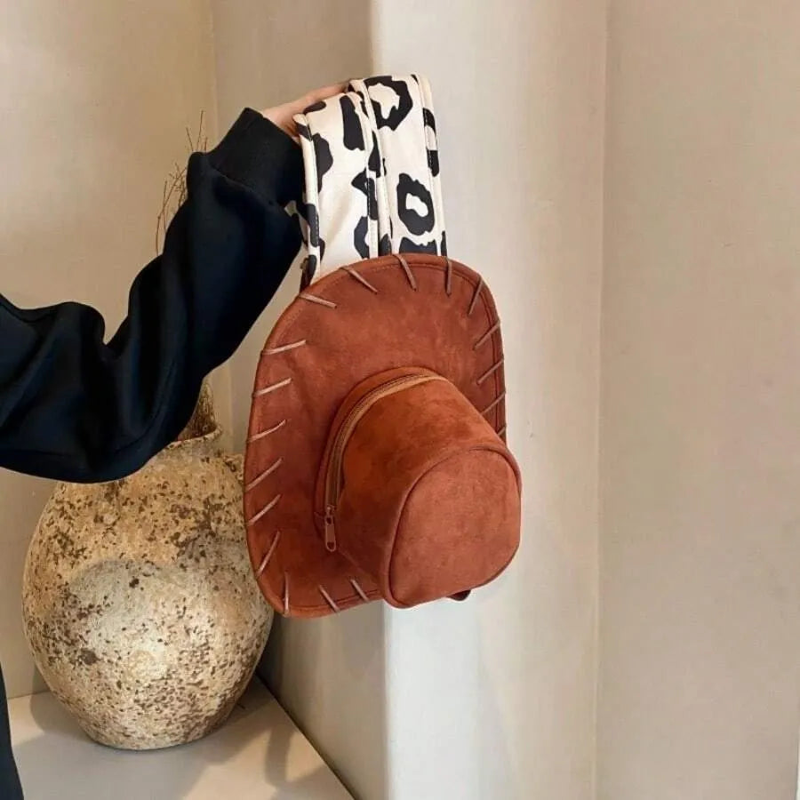 Western Cowboy Hat Backpack
