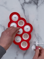 Mini DIY 9-Cavity Silicone Ice Pop Mold for Kids – Create Homemade Ice Cream & Frozen Treats