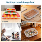 🧳 Clear Zipper Storage Organizer Set – Simple, Practical Everyday Storage