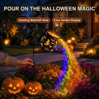 Witch's Cauldron Waterfall Garden Light
