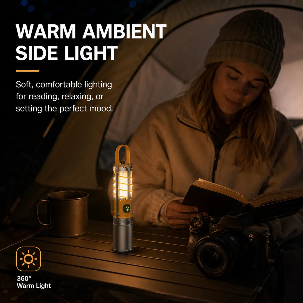 🔦Mini Laser Flashlight — Portable Multi-Function Outdoor Light