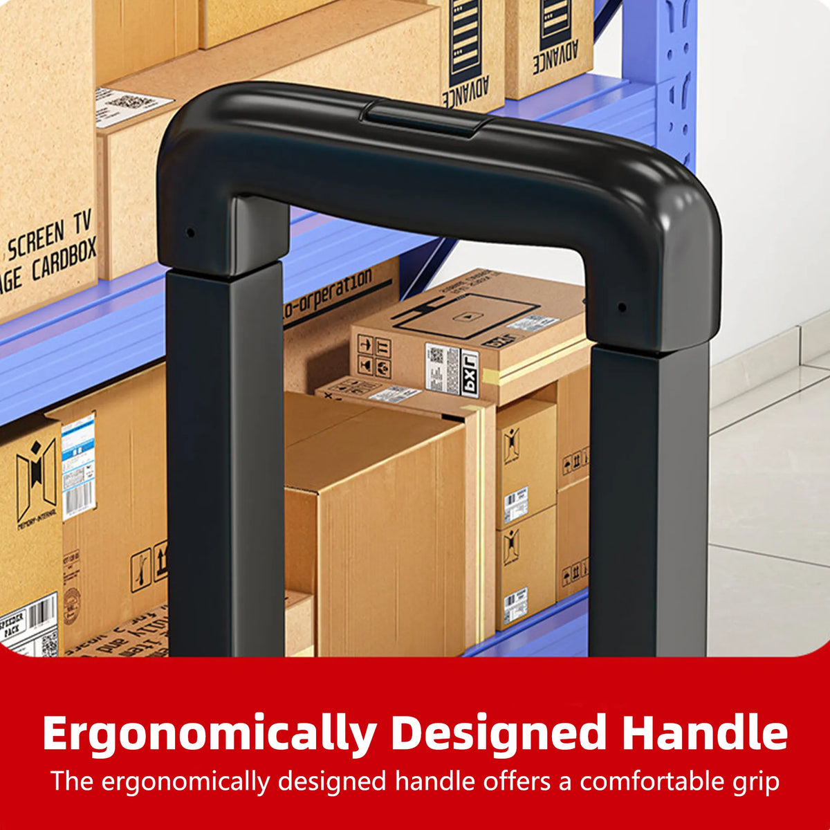 🧳Foldable Hand Cart — Lightweight Portable Trolley with Dual Wheels