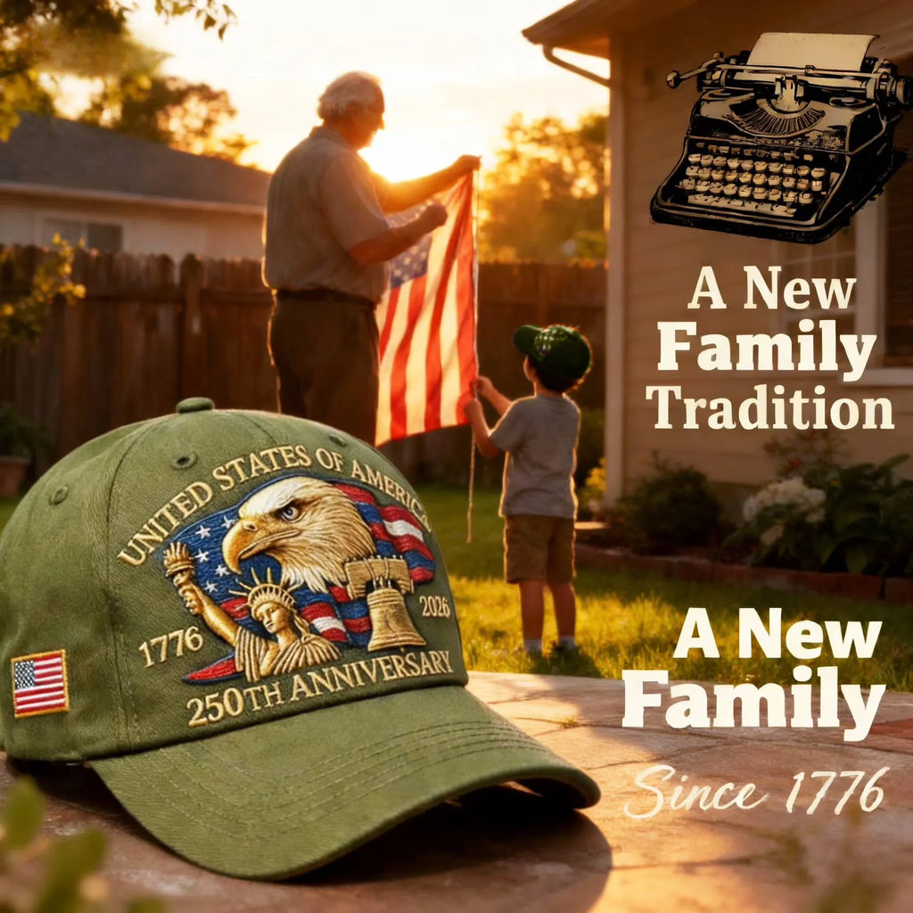 🦅 Eagle & Liberty – United States 250th Anniversary Hat