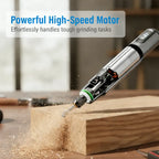 6-Speed Cordless Rotary Tool Kit with Digital Display