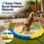 💦 67‘’ Non‑Slip Splash Pad for Kids & Dogs  ✔