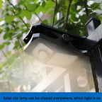💡 Solar Motion Sensor Clip Light – Smart Outdoor Security Lighting