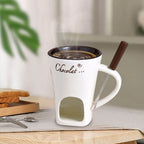 🍫 Chocolate Fondue Mug with Fork