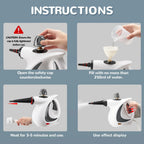 SteamPro Elite: The Ultimate Handheld Steam Cleaner for Multi-Surface Deep Cleaning