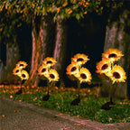 🌻Pre-Mother's Day Promotion 40% Off-- Waterproof  Solar Sunflower Lamp(1Head/3Head)