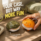 Grin & Go Frog Earbud Case