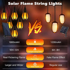 ✨ Solar Flame String Lights