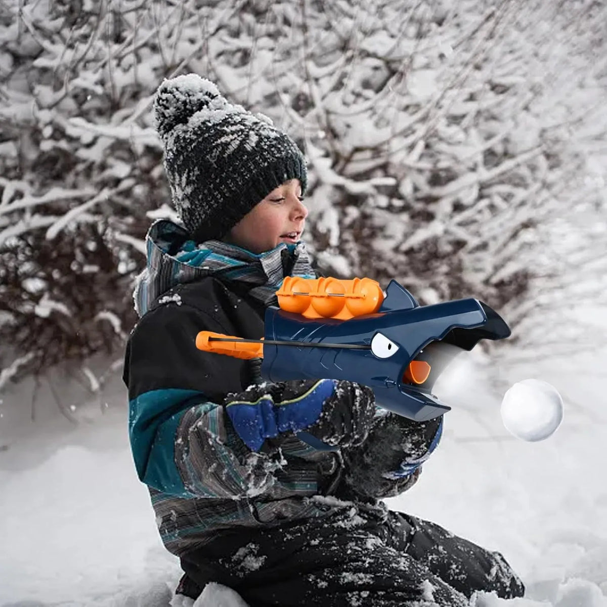 Shark Snowball Launcher